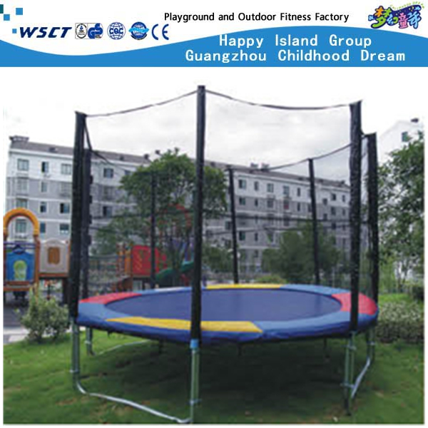 Springende Trampoline für Kinder im Freien mit sicherem Netz (A-17804)