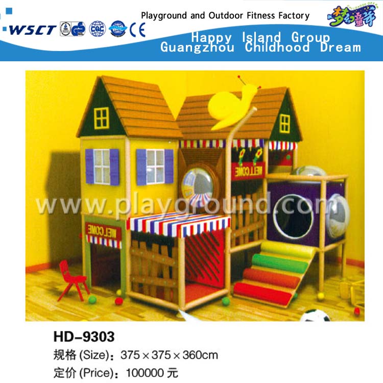 小的设计室内淘气城堡为儿童攀登(HD-9303)