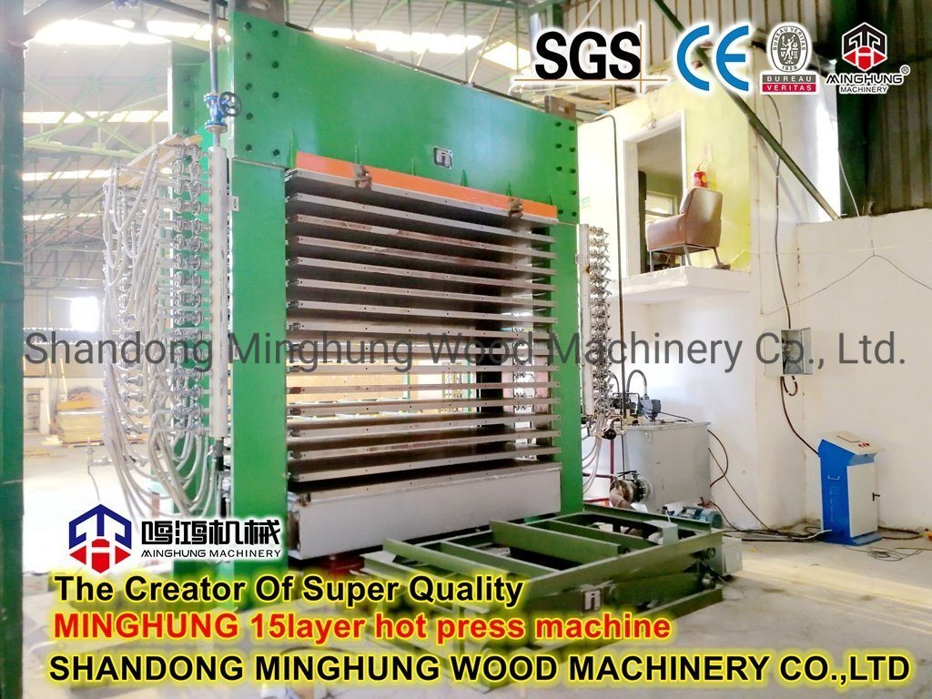 Mesin Laminating Hot Press Kayu Lapis Hidrolik