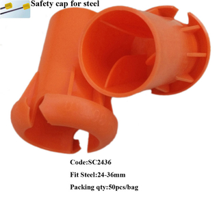 PE 24-36mm Safety cap for steel 