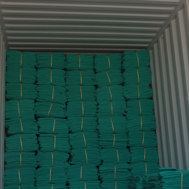 HDPE 240gsm green color scaffold net