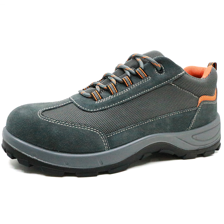 China slip resistant steel toe cap breathable delta safety shoes