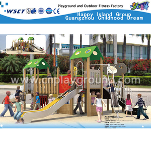 Metallrohr & Einzelrutsche Kinderspielplatz im Freien zum Verkauf (HA-02101)
