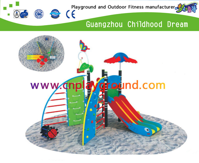 Heißer Verkaufs-im Freien einfache Kinderfelsen-Kletternwand-Spielplatz-Sätze (A-17502)