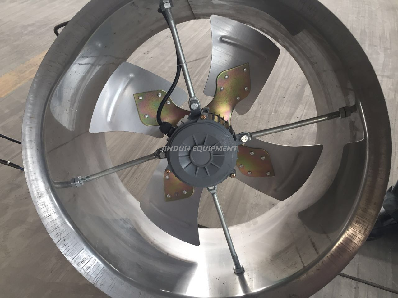 4pcs type blade of exhaust cooling fan JDFAC series air circulation fan for greenhouse