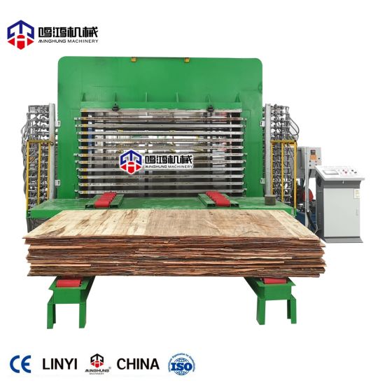 Mesin Press Hot Veneer Plywood China Merchandise