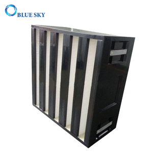 610x610x292mm H14 HEPA空气过滤器，用于刚性盒HVAC