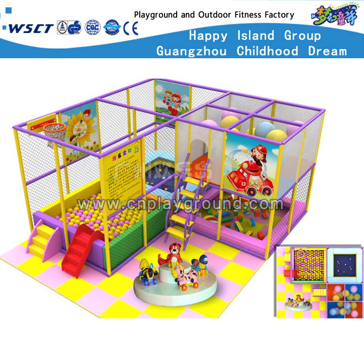Kinder schlossen einzigartige kleine Indoor-Spielplatzgeräte (M11-C0006)