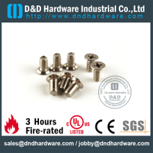 Tornillo de máquina de acero inoxidable 316 M6 para bisagra de puerta y puerta de metal - DDSR003