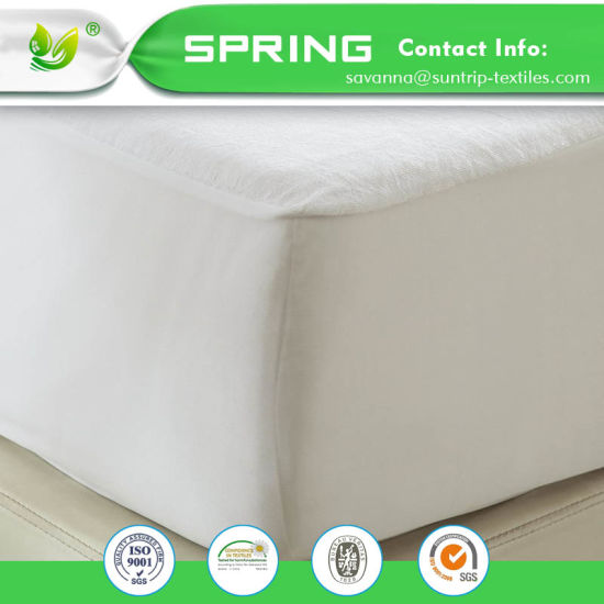 Waterproof Mattress Protector Cover Fitted 18 Inches Deep Pocket Washable Vinyl Free - Queen