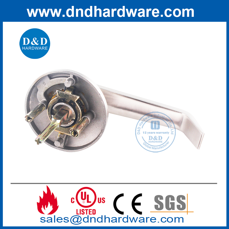 SUS304 Cerradura de ajuste de palanca estándar resistente al fuego para dispositivo de salida-DDPD012