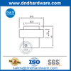 Tope de puerta de goma de acero inoxidable plateado para puerta delantera-DDDS007