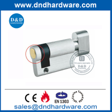 Cilindro de cerradura de media vuelta de pulgar de latón macizo sin llave-DDLC009