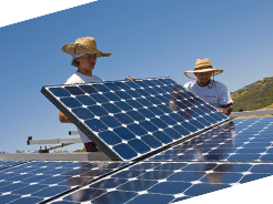 In den USA gibt es ungefähr so ​​viele Solarjobs wie Kohlejobs