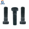 ASTM A394 en acier en carbone / acier inoxydable SS304 / 316 DIP HOT GALVANISE HDG TRANSMISSION ÉLECTRIQUE Boulon hexagonal lourd