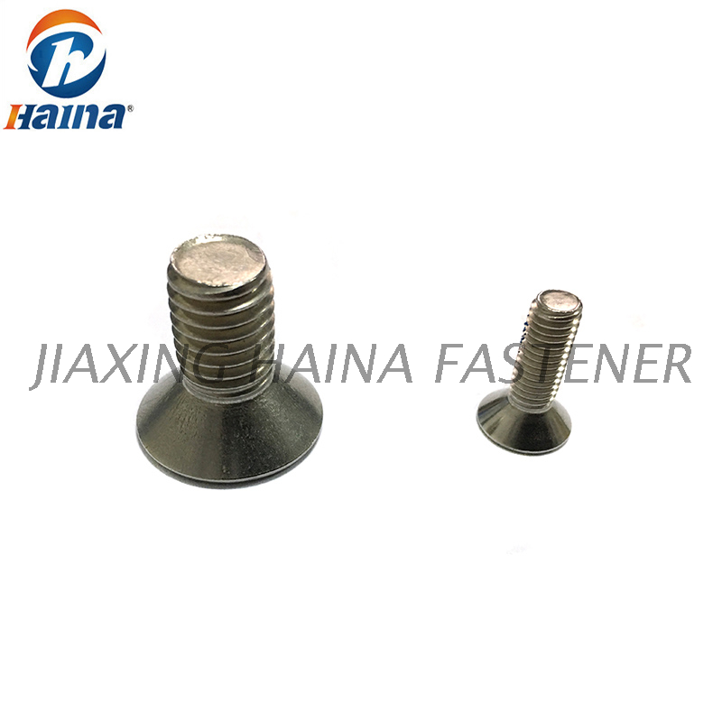 Tornillo de cabeza plana DIN7991 de acero inoxidable 304 SS304