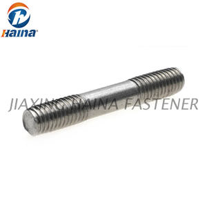 Perno prisionero de dos extremos de acero inoxidable 316L 316 304 de dos extremos