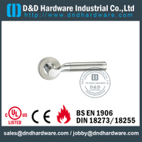 Muebles de acero inoxidable 316 grado polaco fundido sólido palanca manija puerta puertas para puertas exteriores -DDSH047