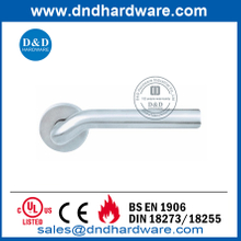 Manija de puerta de palanca de acero inoxidable contemporáneo-DDTH015