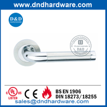 Palanca de puerta de tubo hueco de acero inoxidable para diestros-DDTH021