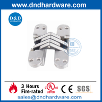 Bisagra de puerta oculta con silenciador de nailon Aolly de zinc - DDCH007-B