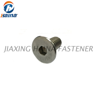 Vis à tête plate DIN7991 en acier inoxydable 304 SS304