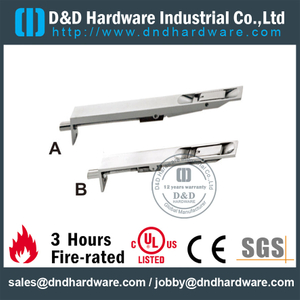 Perno de descarga de acero inoxidable 304 con acción de palanca para la puerta de metal - DDDB001