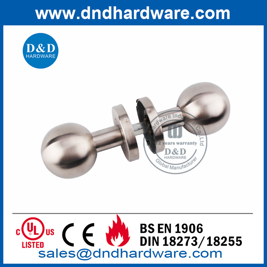 La mejor perilla de puerta de dormitorio tipo bola de moda SS304-DDTH031