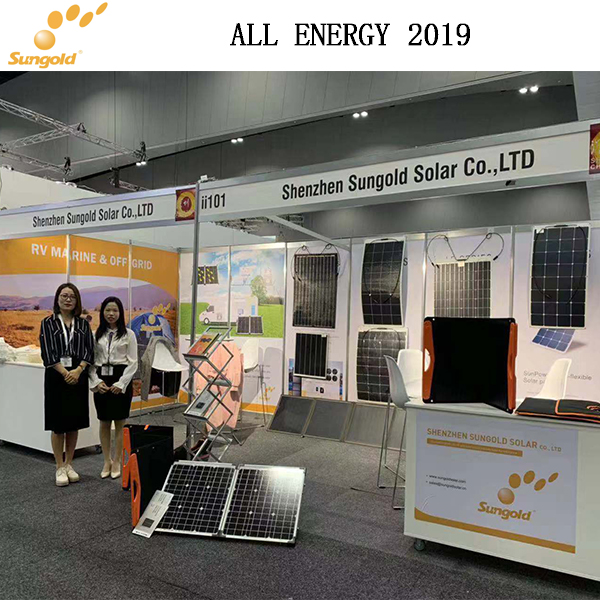 Sungold-Stil ist immer noch ALL ENERGY 2019 in (Melbourne)