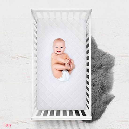 100% Waterproof Baby Crib Mattress Pad Cover