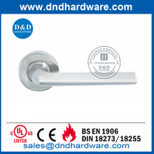 Manija de puerta decorativa de acero inoxidable sólido de buena calidad-DDSH016