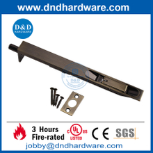 Parafuso de porta nivelado de latão antigo resistente de aço inoxidável para porta de metal -DDDB001