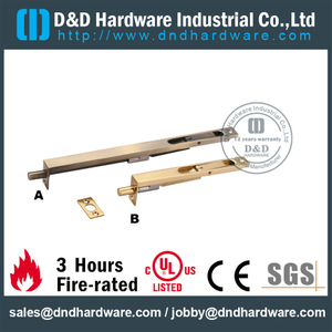Perno de descarga de latón de alta resistencia para puerta de madera interna-DDDB002