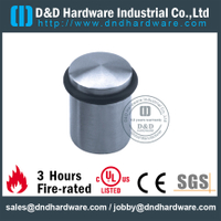 Tapón circular de acero inoxidable para servicio pesado para puertas de vidrio-DDDS011