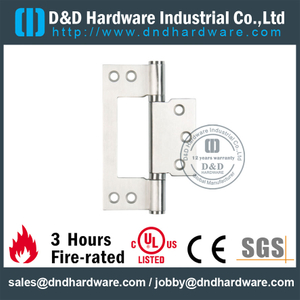 SS304 AB Dobradiça embutida para porta de madeira-DDSS027-B