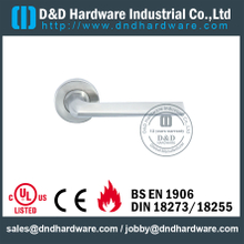 Manija de la puerta de la palanca de la forma sólida de 316 grados L para las puertas de acero delanteras-DDSH016