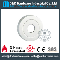 Escudo redondo de acero inoxidable 304 con ojo de cerradura para puertas de vidrio-DDES011