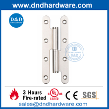 Bisagra H de esquina redonda de acero inoxidable para puerta de metal-DDSS019-B