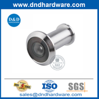 Visor ocular de puerta de seguridad de aleación de zinc de 160 grados para puerta de madera-DDDV001
