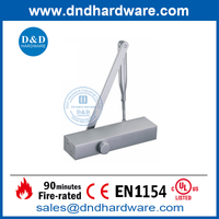 Cierrapuertas antiincendios de ajuste de aluminio de seguridad CE EN1154-DDDC013