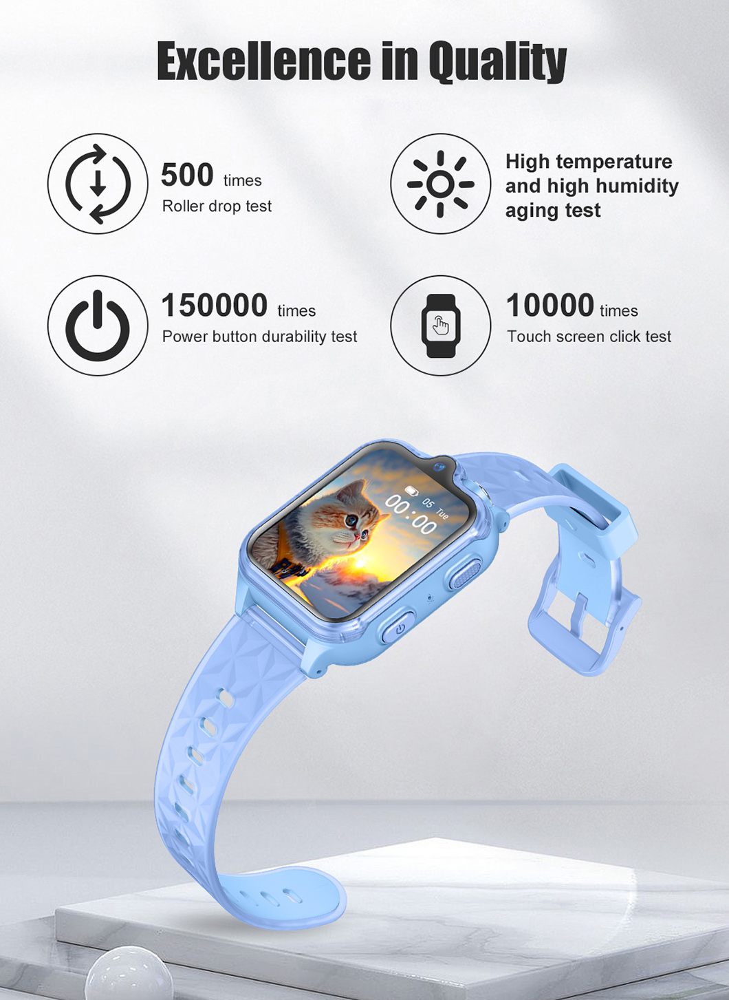 Reloj GPS para ni&ntilde;os 4G con doble c&aacute;mara D49S
