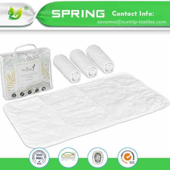 Quilted Pack N Play Crib Mattress Pad Liner Thicker Waterproof Changing Pad Liners