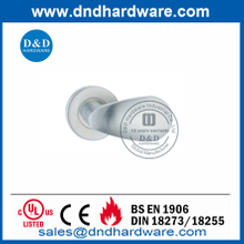 Maçaneta de porta de alavanca comercial barata de aço inoxidável-DDSH038