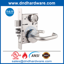 UL ANSI Grau 1 SS304 Bloqueio de porta de madeira Mortise à prova de fogo-DDAL20 F20