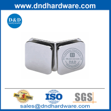 Hardware de clipe de vidro sem moldura de aço inoxidável 135 graus-DDGC004