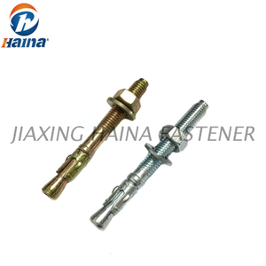 Anclaje Cuña Clase 4.8 Acero Carbono Zincado M8x75