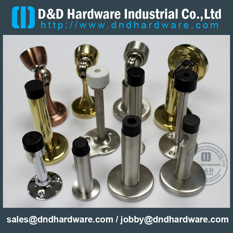 Tope cilíndrico de acero inoxidable / aleación de zinc para puerta de aluminio - DDDS090
