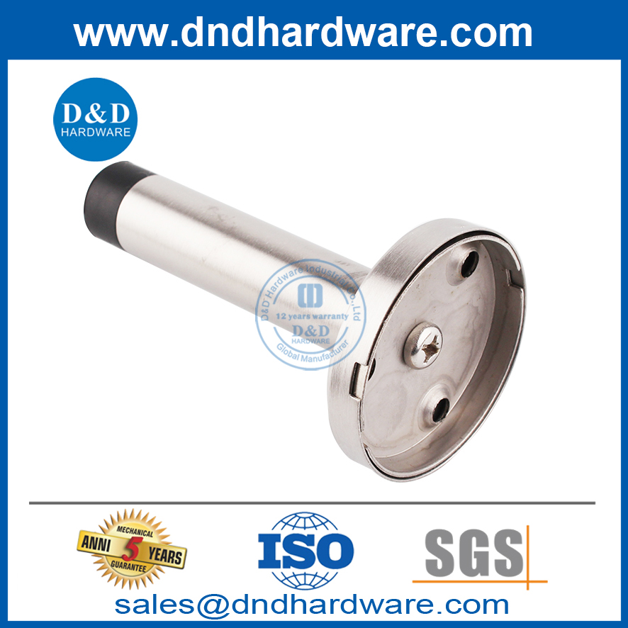 Tope-DDDS016 para puerta de baño de pared alta de acero inoxidable