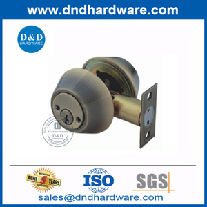 Cerradura de cerrojo de cerrojo de doble cilindro de acero inoxidable-DDLK007
