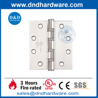 Bisagra de puerta de acero inoxidable 201 certificada por UL para puertas cortafuego-DDSS003-FR